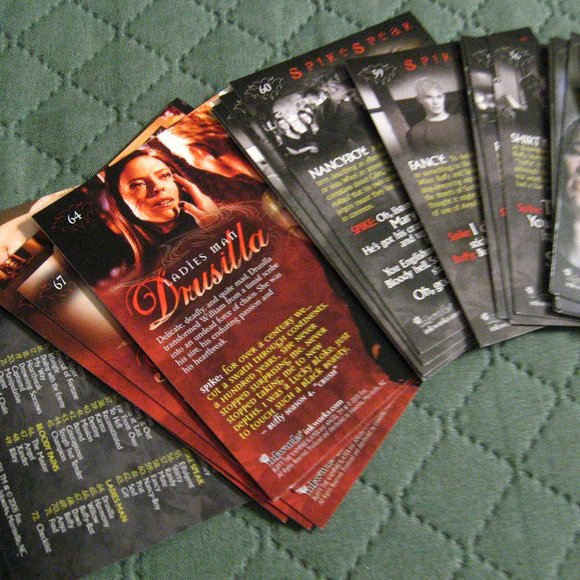 Buffy Vampire Slayer Spike 2005 Trading Card Set - Picture 9 of 9